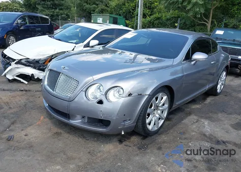 2006 Bentley Continental Gt from USA, damaged, VIN SCBCR63W96C038150